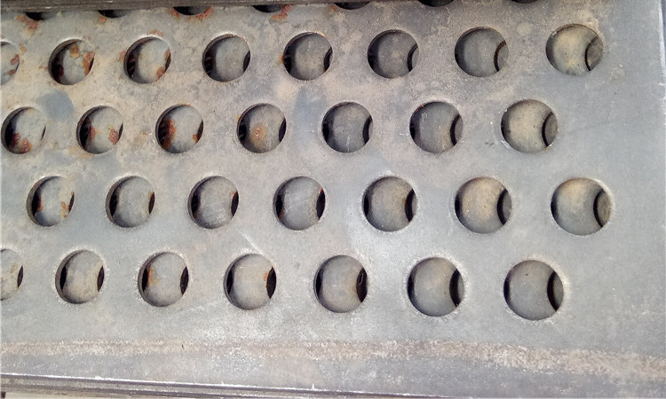 锰钢板圆孔网筛板
